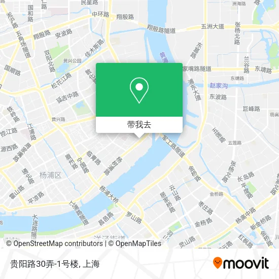 贵阳路30弄-1号楼地图