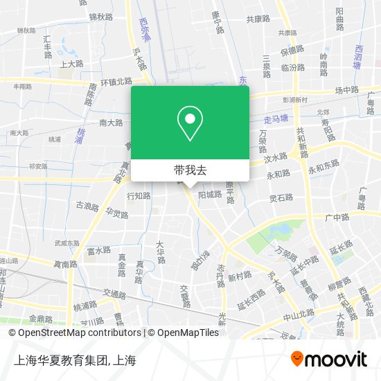 上海华夏教育集团地图