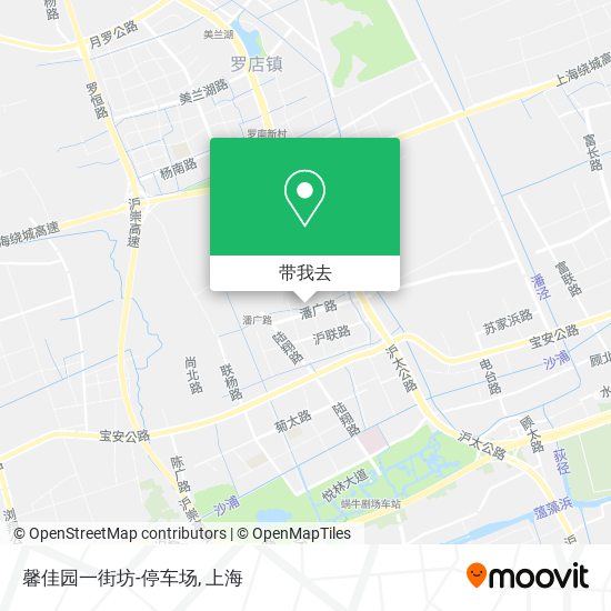 馨佳园一街坊-停车场地图