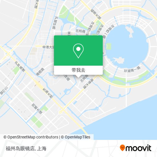 福州岛眼镜店地图