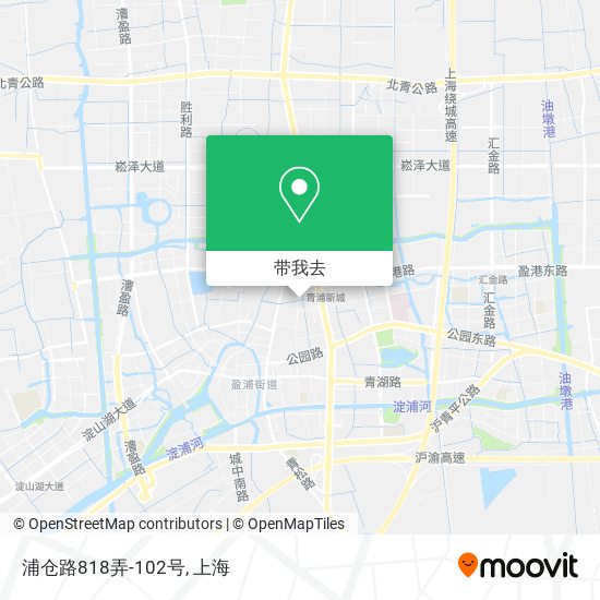 浦仓路818弄-102号地图