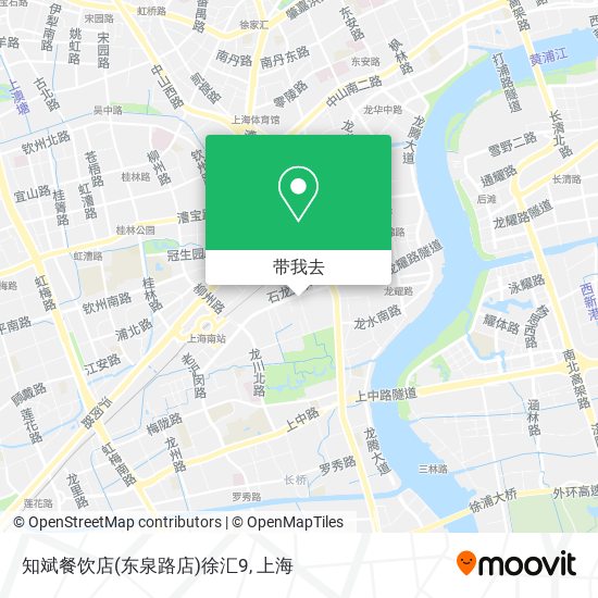 知斌餐饮店(东泉路店)徐汇9地图