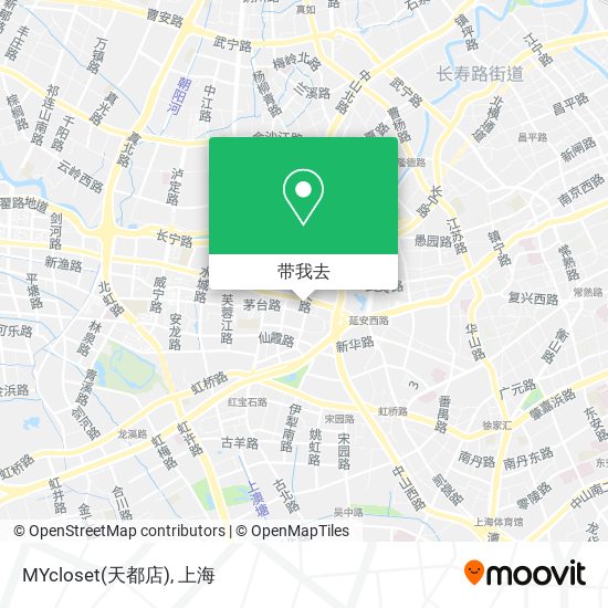 MYcloset(天都店)地图