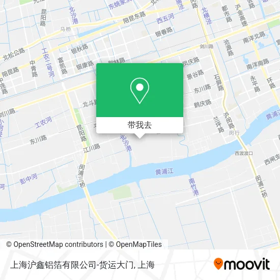 上海沪鑫铝箔有限公司-货运大门地图
