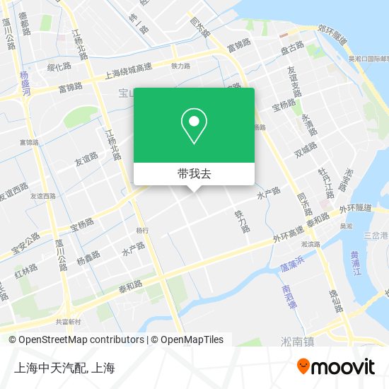 上海中天汽配地图