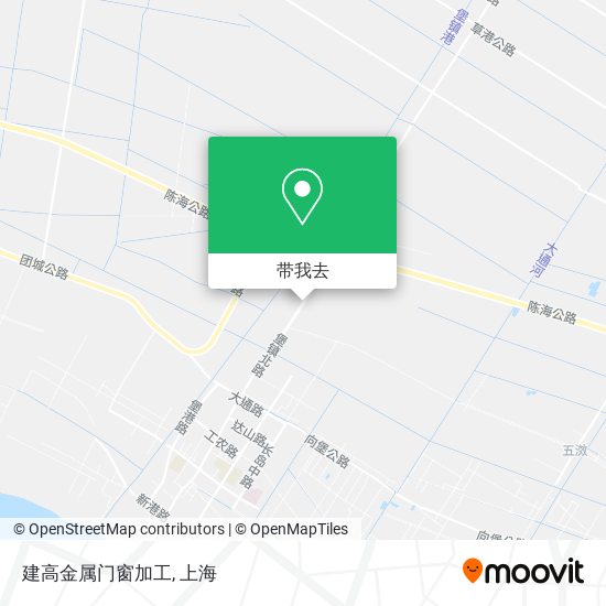 建高金属门窗加工地图