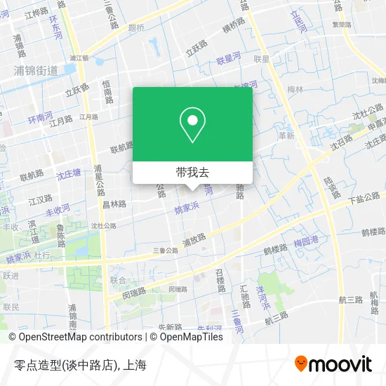 零点造型(谈中路店)地图