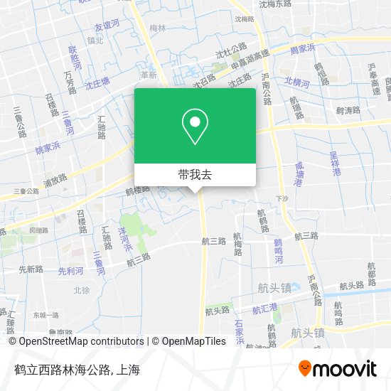 鹤立西路林海公路地图