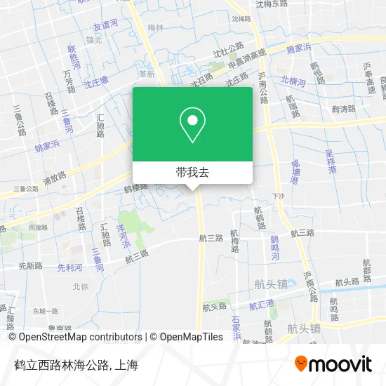 鹤立西路林海公路地图