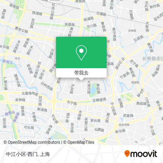 中江小区-西门地图