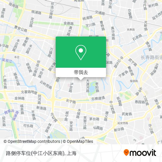 路侧停车位(中江小区东南)地图