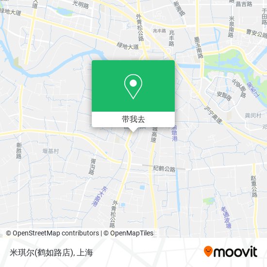 米琪尔(鹤如路店)地图