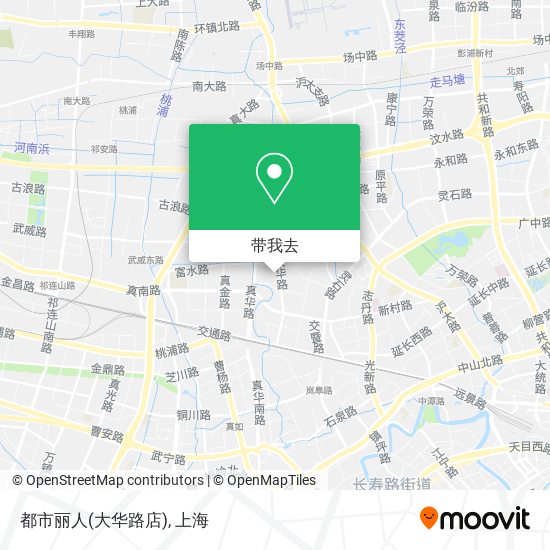 都市丽人(大华路店)地图