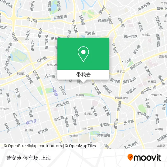 警安苑-停车场地图