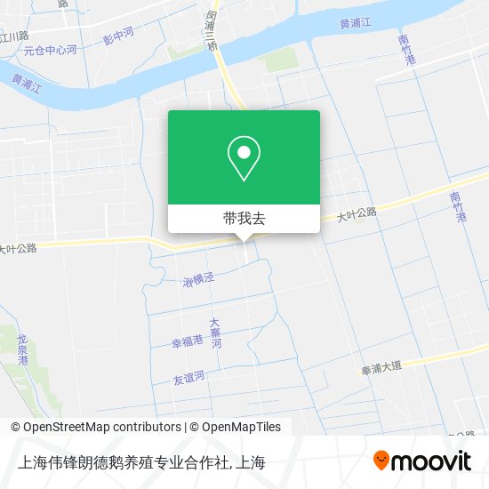 上海伟锋朗德鹅养殖专业合作社地图