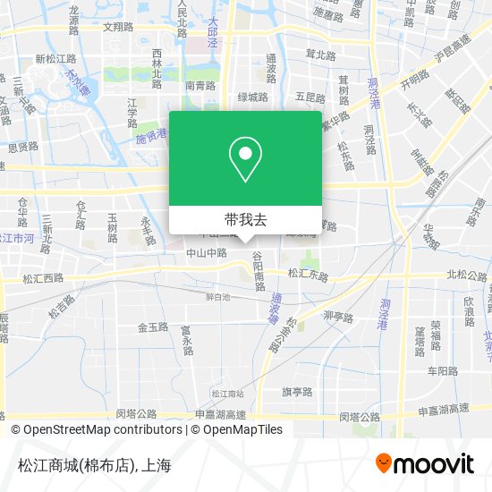 松江商城(棉布店)地图