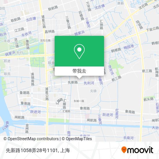 先新路1058弄28号1101地图