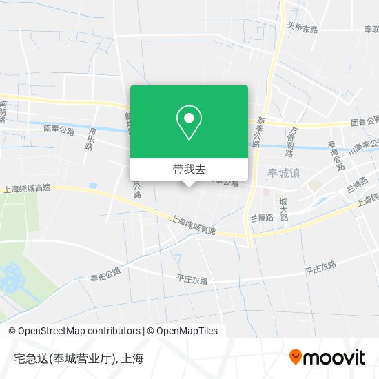 宅急送(奉城营业厅)地图