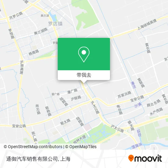 通御汽车销售有限公司地图