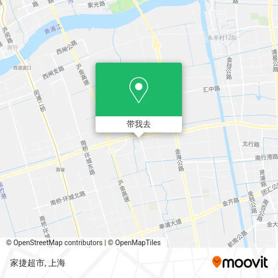家捷超市地图