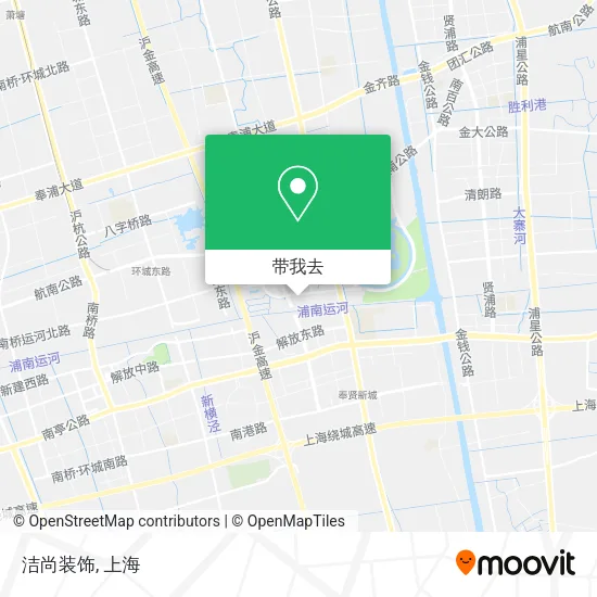 洁尚装饰地图