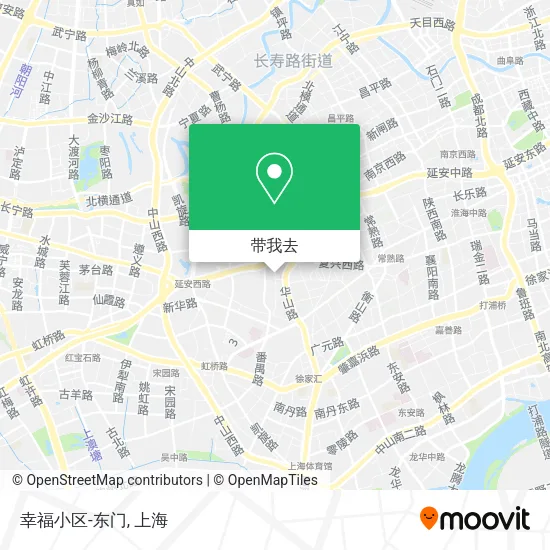 幸福小区-东门地图
