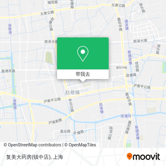 复美大药房(镇中店)地图