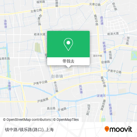 镇中路/镇乐路(路口)地图