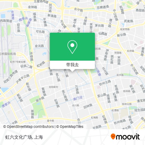 虹六文化广场地图