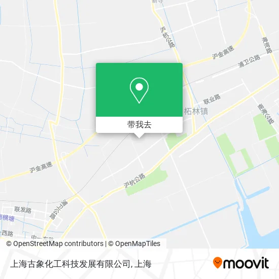 上海古象化工科技发展有限公司地图