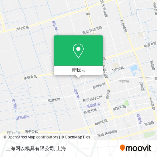 上海网以模具有限公司地图