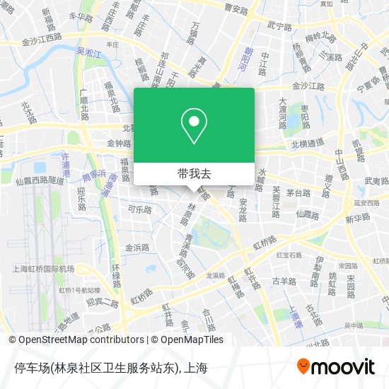停车场(林泉社区卫生服务站东)地图