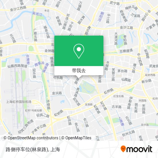 路侧停车位(林泉路)地图