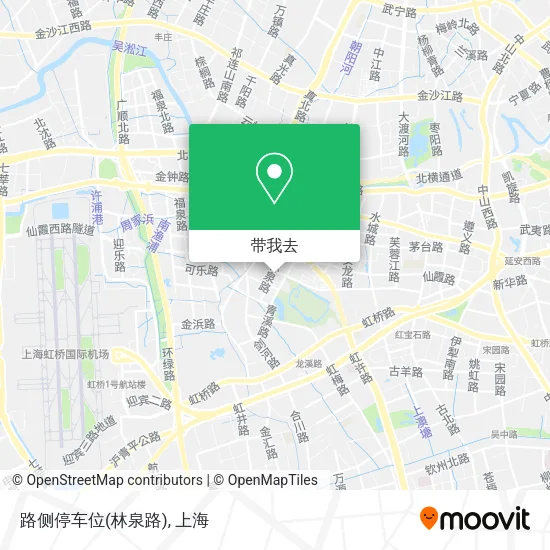 路侧停车位(林泉路)地图