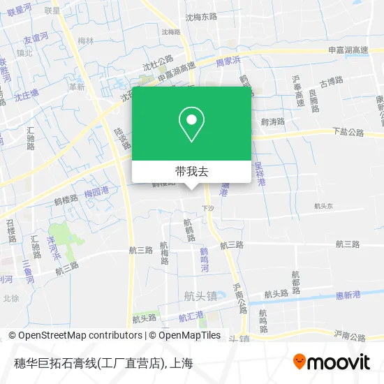 穗华巨拓石膏线(工厂直营店)地图