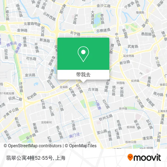 翡翠公寓4幢52-55号地图