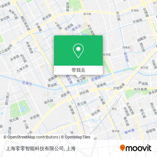 上海零零智能科技有限公司地图