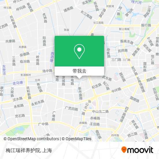 梅江瑞祥养护院地图