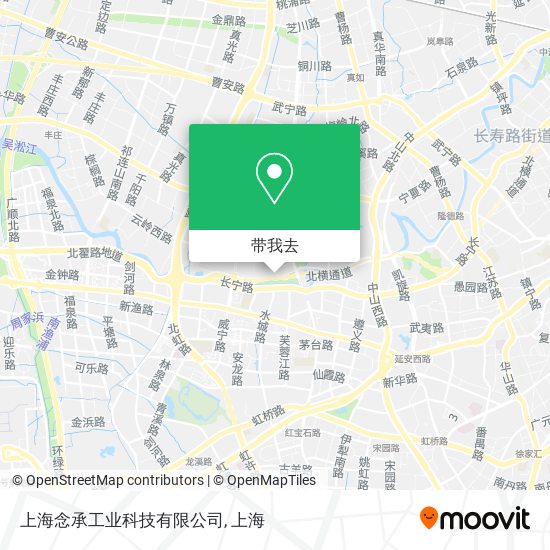 上海念承工业科技有限公司地图