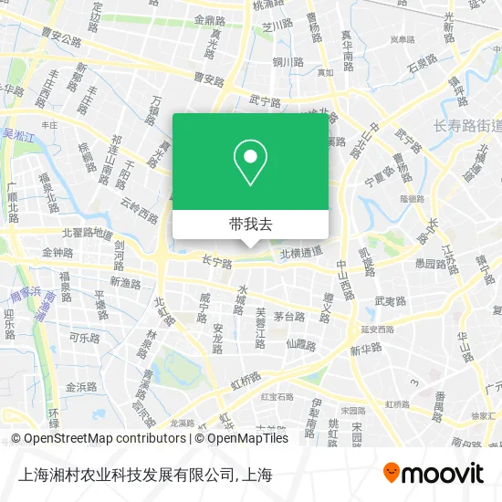 上海湘村农业科技发展有限公司地图