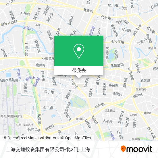 上海交通投资集团有限公司-北2门地图