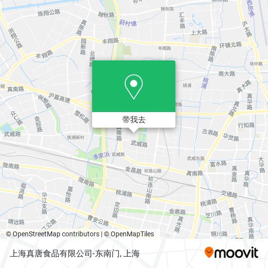 上海真唐食品有限公司-东南门地图