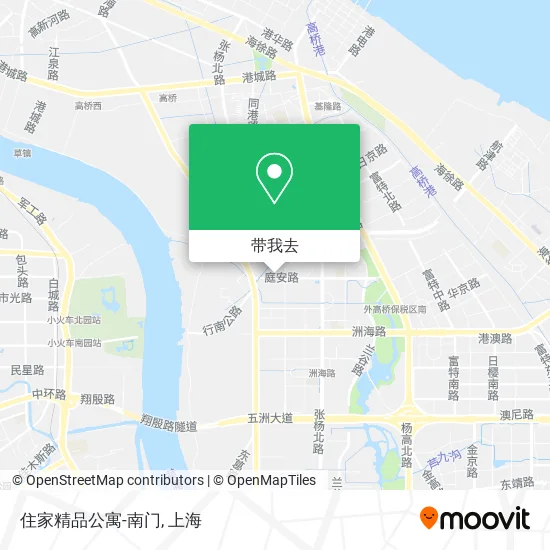 住家精品公寓-南门地图