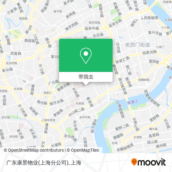 广东康景物业(上海分公司)地图