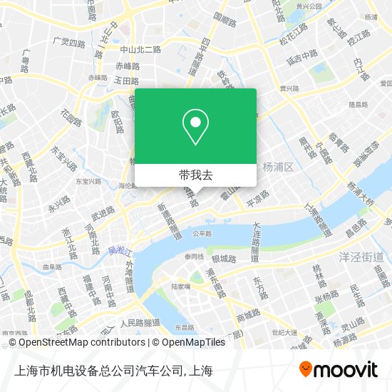 上海市机电设备总公司汽车公司地图