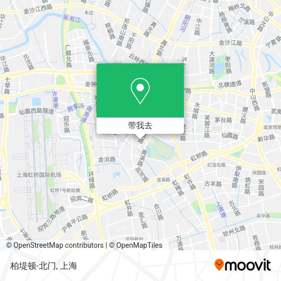 柏堤顿-北门地图