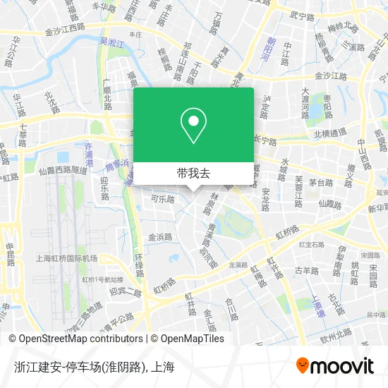 浙江建安-停车场(淮阴路)地图