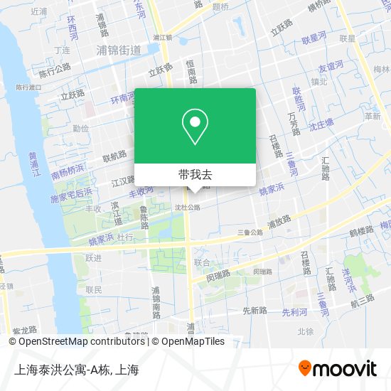 上海泰洪公寓-A栋地图