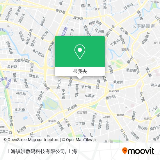 上海镇洪数码科技有限公司地图