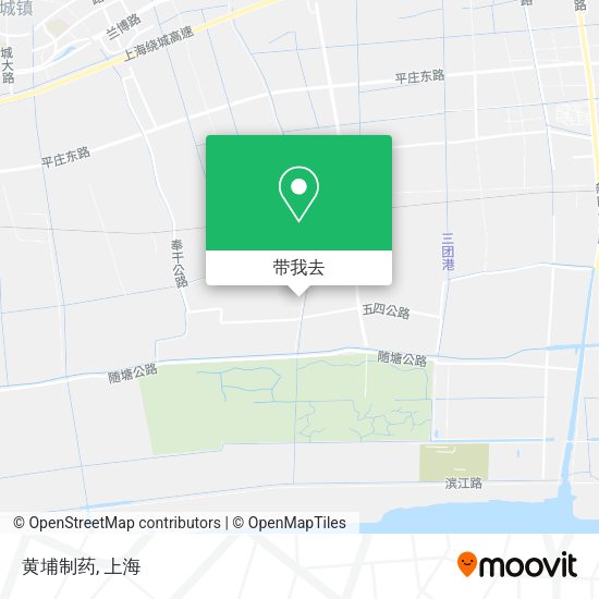 黄埔制药地图